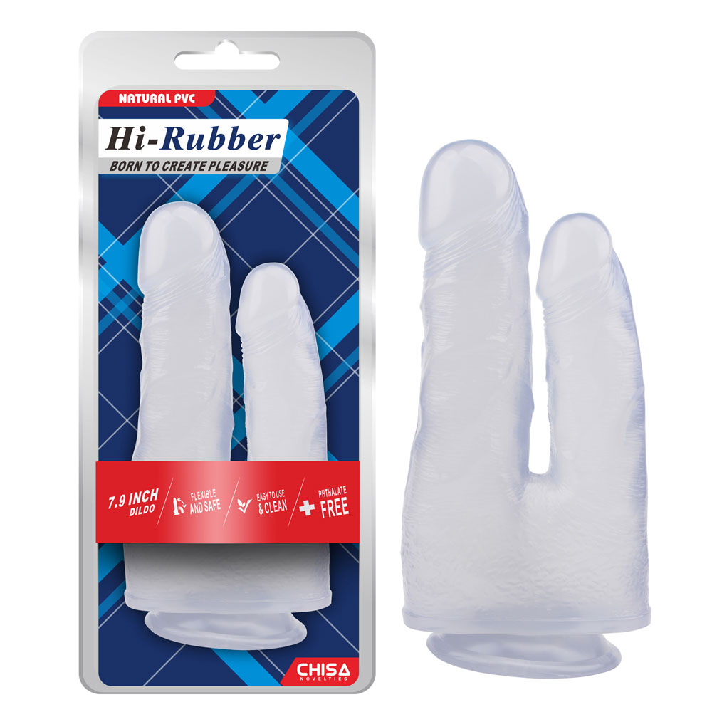 7,9 Inch Dildo-Clear