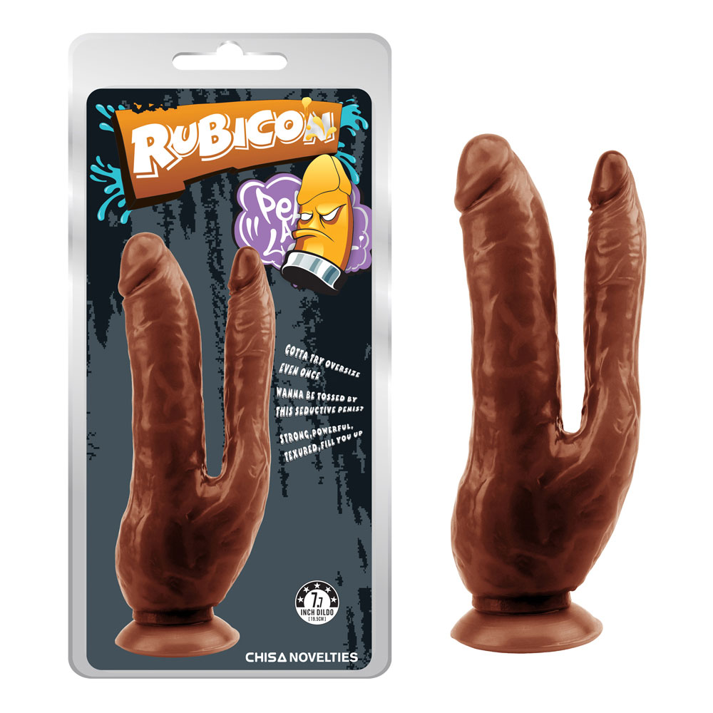 Peteng Piandel Dual Penis-Brown