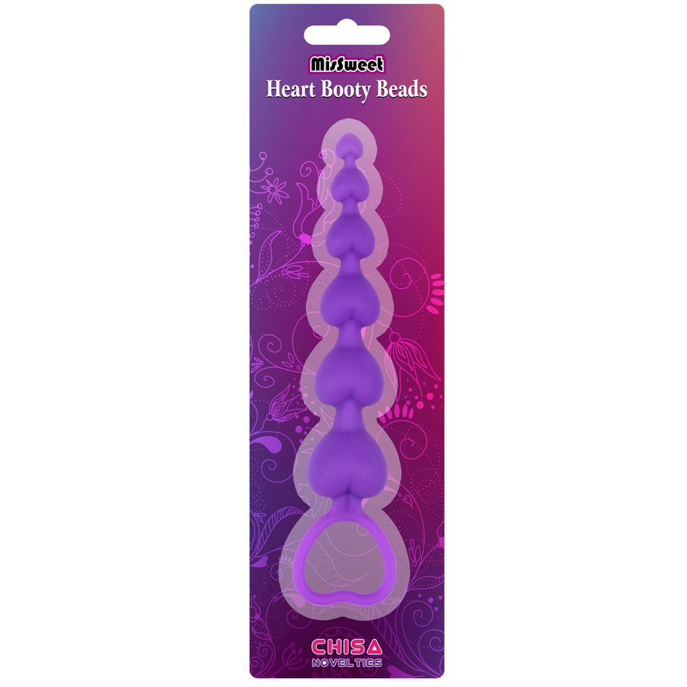 Jantung Booty Beads-Ungu